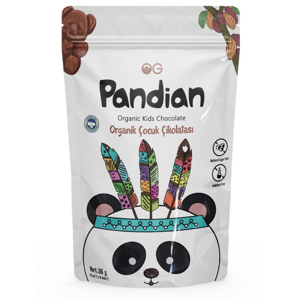 OG Natural Pandian Organik Çocuk Çikolatası 36 Gr - 1