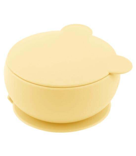 OiOi Silikon Kapaklı Kase Mellow Yellow - 1