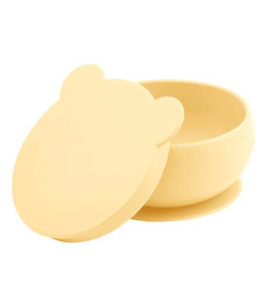 OiOi Silikon Kapaklı Kase Mellow Yellow - 2