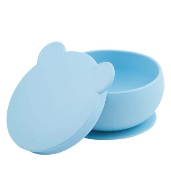 OiOi Silikon Kapaklı Kase Mineral Blue - 2