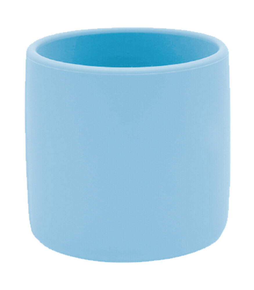 OiOi Silikon Mini Bardak Mineral Blue - 1