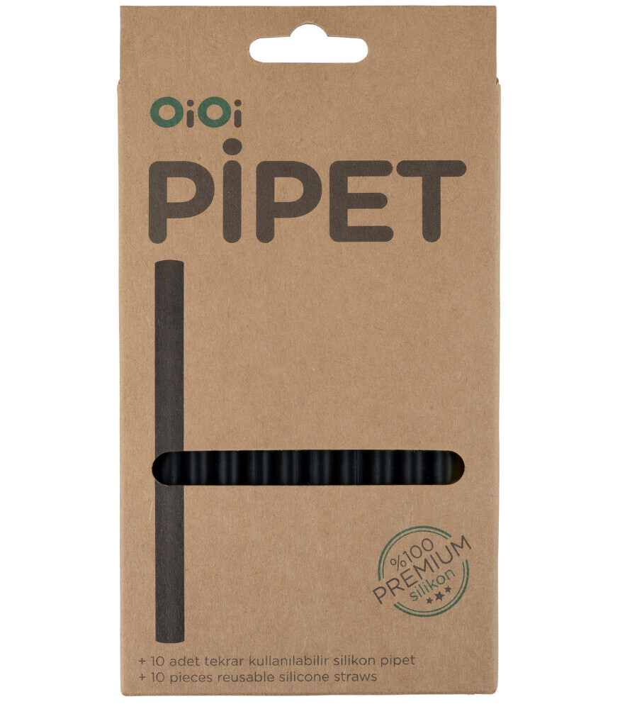 OiOi Silikon Pipet 10lu Bitter Black - 1