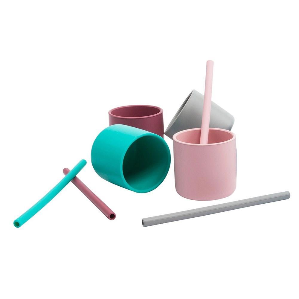 OiOi Silikon Pipet 4'Lü Pembe Mix - 4