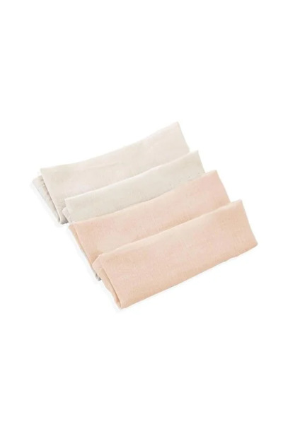 BabyJem 4lü Bürümcük Mendil 802 Somon - BabyJem