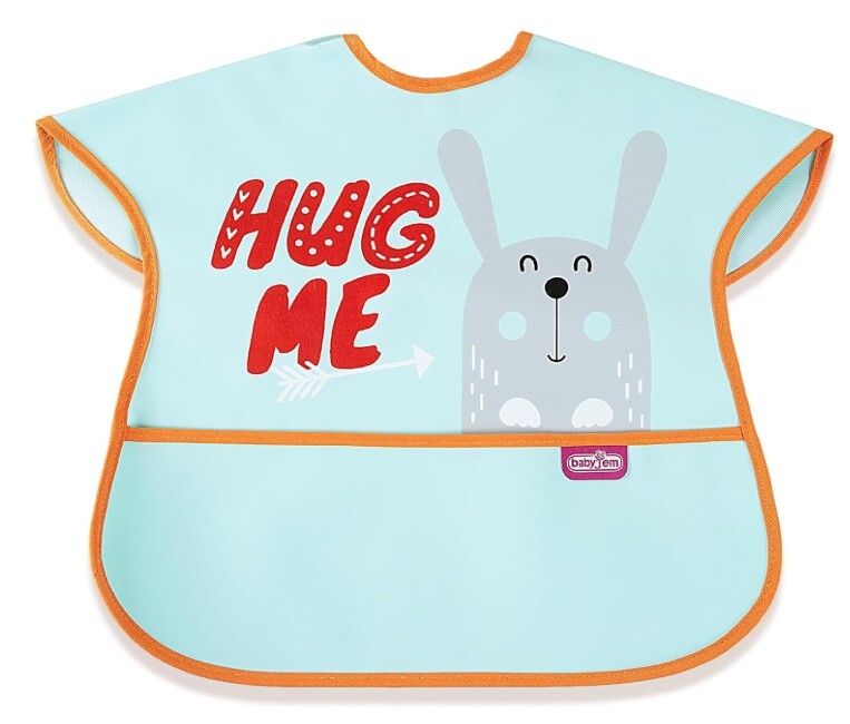 BabyJem Poli Muşamba Büyük Mama Önlüğü 029 Yeşil - 1