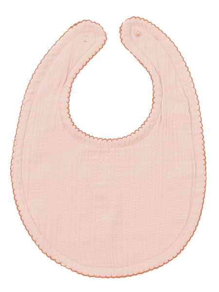 BabyJem Bürümcük Müslin Önlük 811 Somon - BabyJem