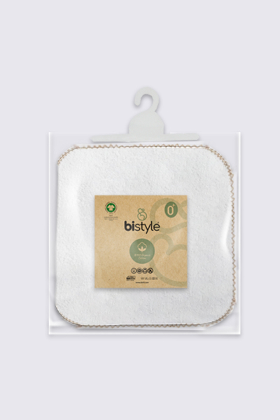 Bistyle Organik 28x28 6'Lı Havlu Mendil 90105 Ekru - 5
