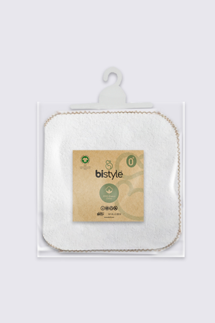 Bistyle Organik 28x28 6'Lı Havlu Mendil 90105 Ekru - 5