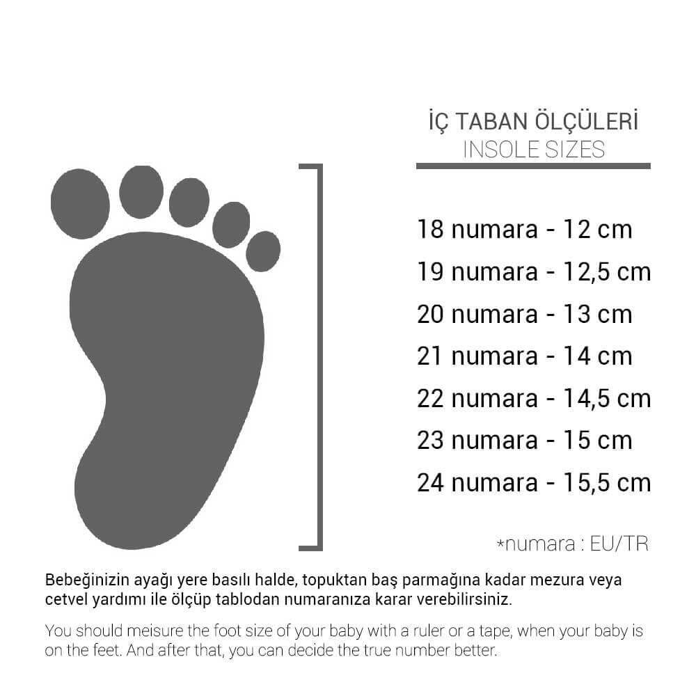 PEMBE PULLU HAKİKİ DERİ CIRTLI YAZLIK KIZ BEBEK AYAKKABI - 5
