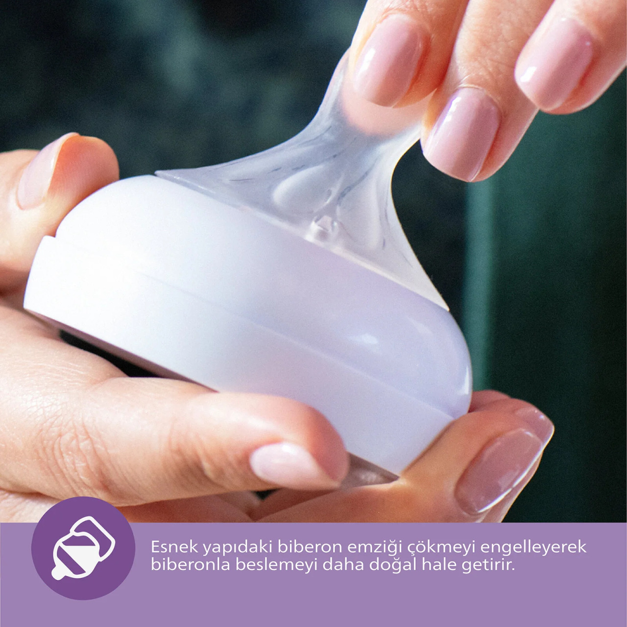 Philips Avent Doğal Tepkili Natural Response 2'Li Biberon Emziği No:4 3+ Ay - 8