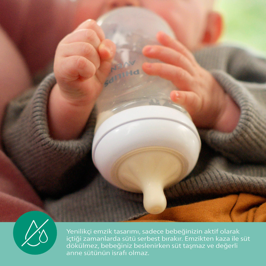 Philips Avent Doğal Tepkili Natural Response Cam Biberon 240 ml 1+ Ay - 6