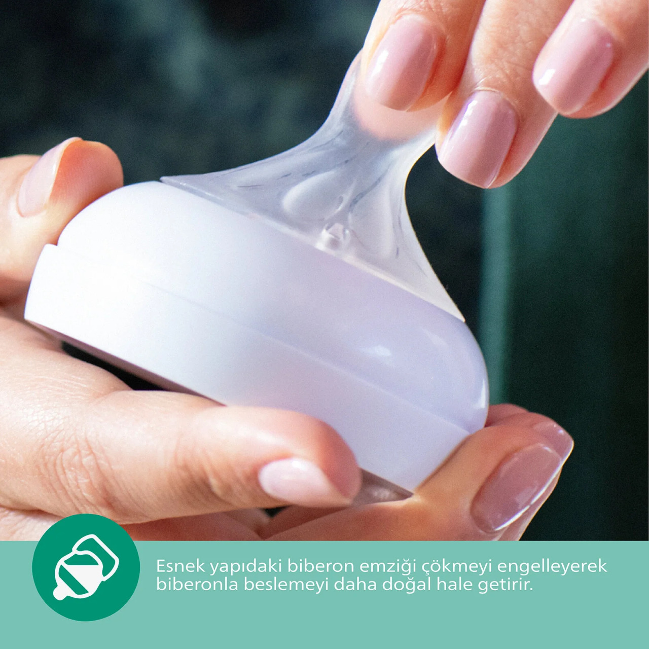 Philips Avent Doğal Tepkili Natural Response Cam Biberon 240 ml 1+ Ay - 8