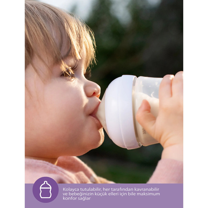 Philips Avent Doğal Tepkili Natural Response PP 2'Li Biberon Seti 260 ml 1+ Ay - 9