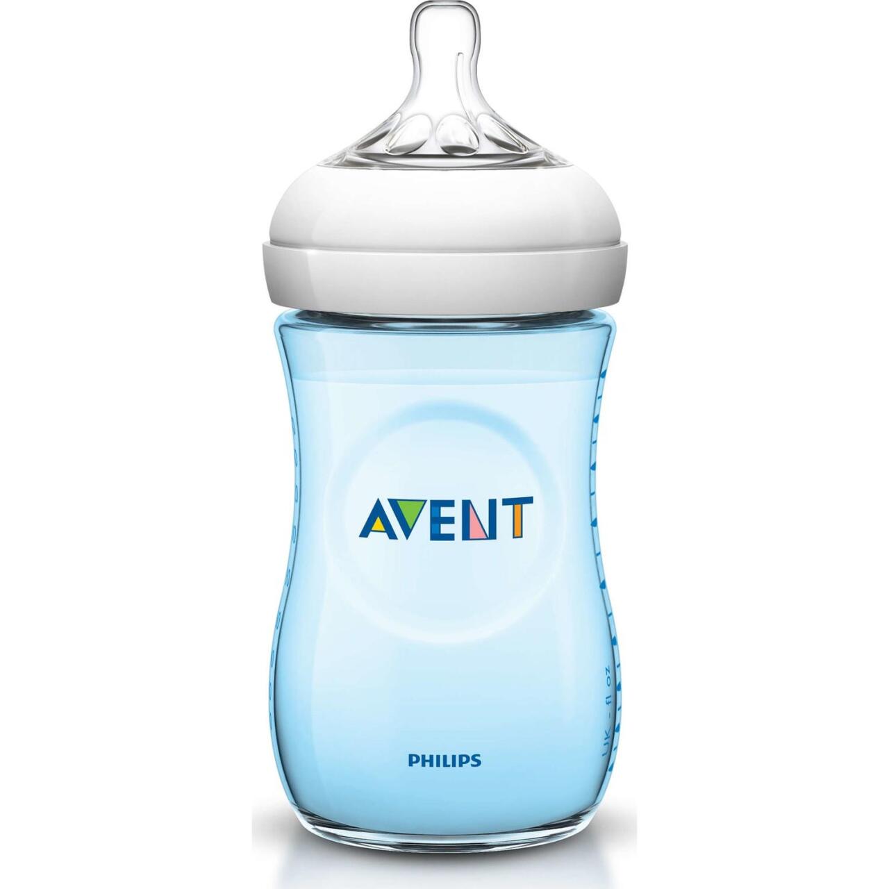Philips Avent Natural PP Biberon 260 ml Mavi - 1