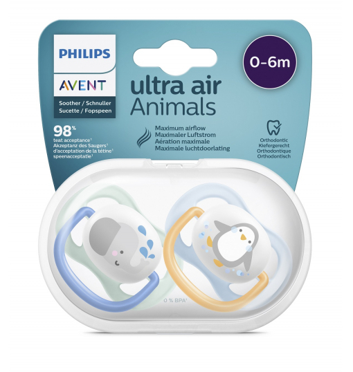 Philips Avent Ultra Air Emzik 0-6 Ay Erkek - 1