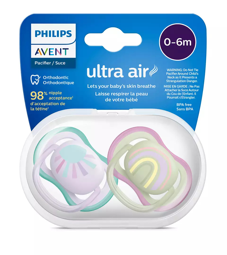 Philips Avent Ultra Air Emzik 0-6 Ay Kız - 1