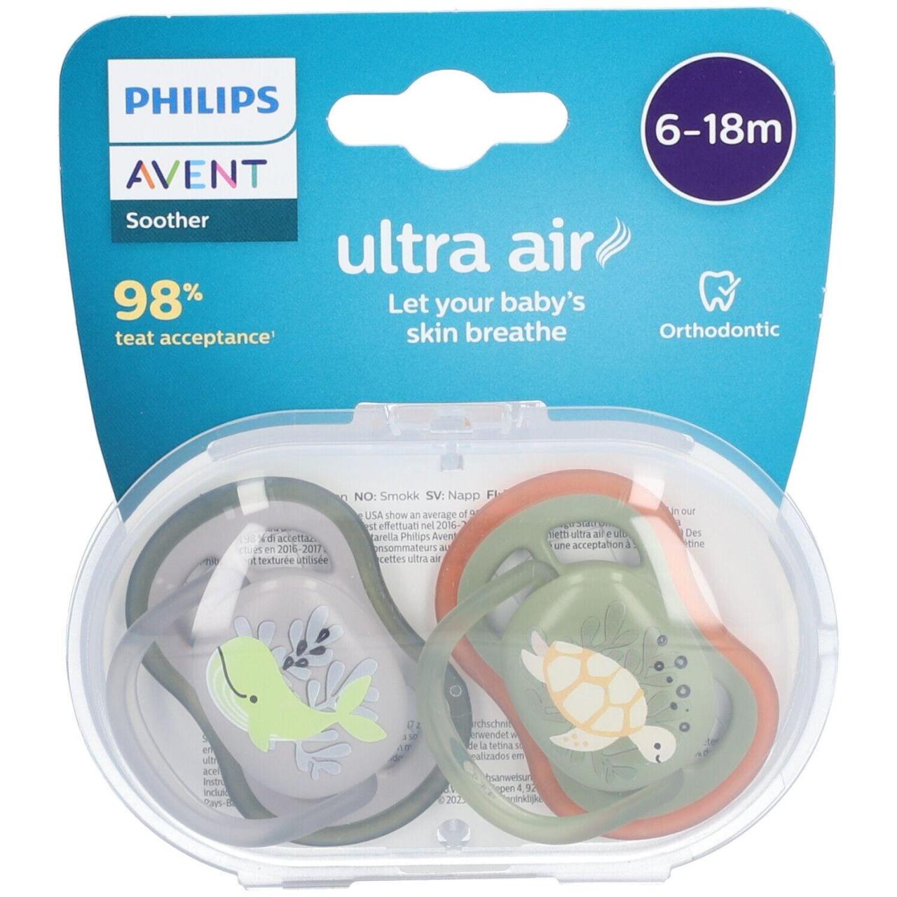 Philips Avent Ultra Air Emzik 6-18 Ay Erkek - 1