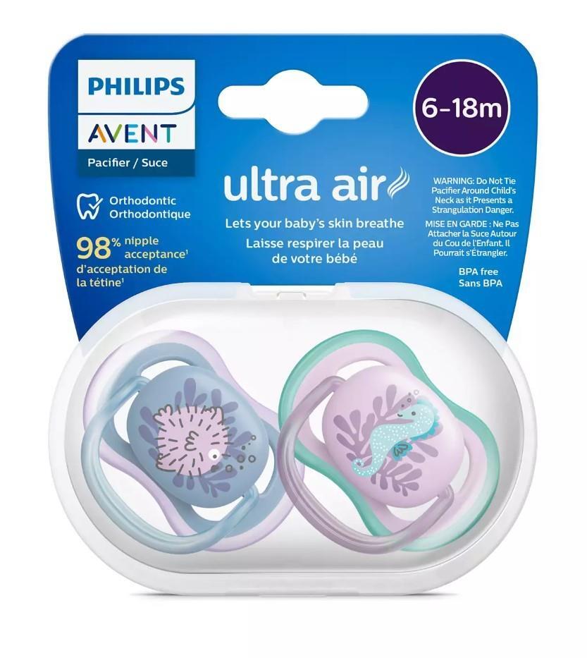 Philips Avent Ultra Air Emzik 6-18 Ay Kız - 1