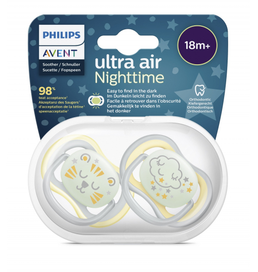 Philips Avent Ultra Air Gece Emziği 18+ Ay - 1