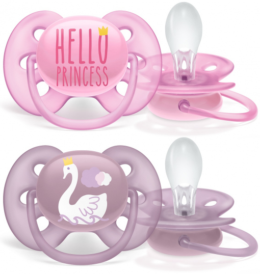 Philips Avent Ultra Soft Emzik 6-18 Ay Kız - 2