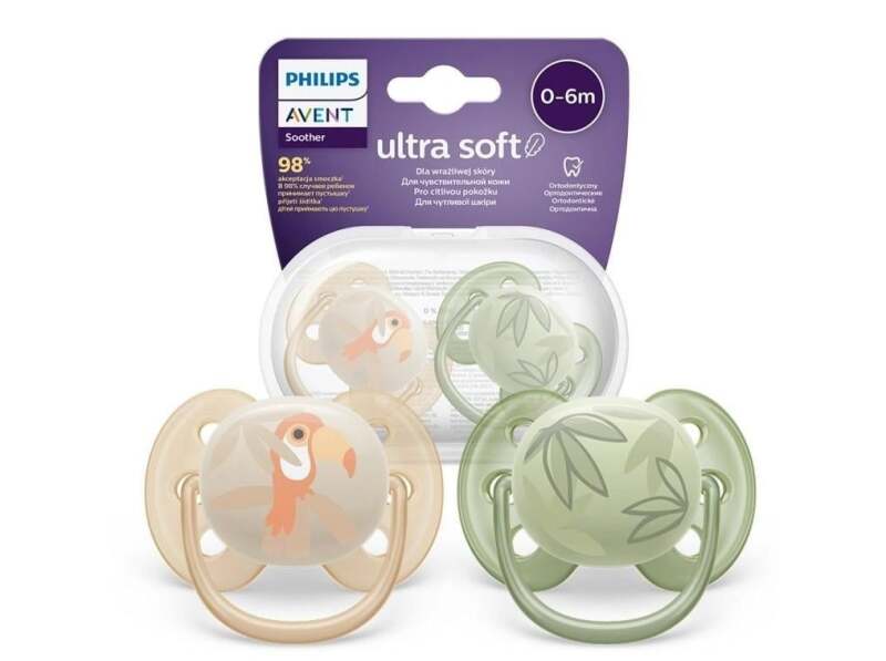 Philips Avent Ultra Yumuşak Emzik 0-6 Ay Erkek - 3