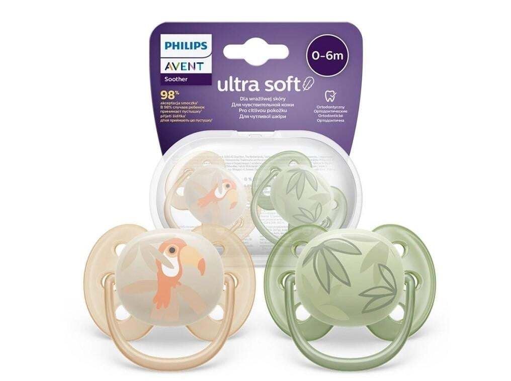Philips Avent Ultra Yumuşak Emzik 0-6 Ay Erkek - 3