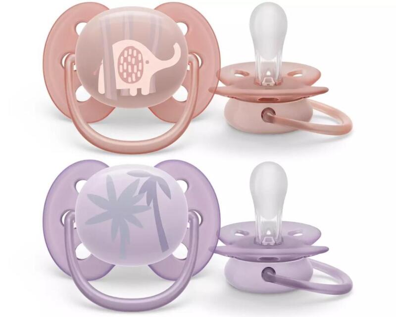 Philips Avent Ultra Yumuşak Emzik 0-6 Ay Kız - 2