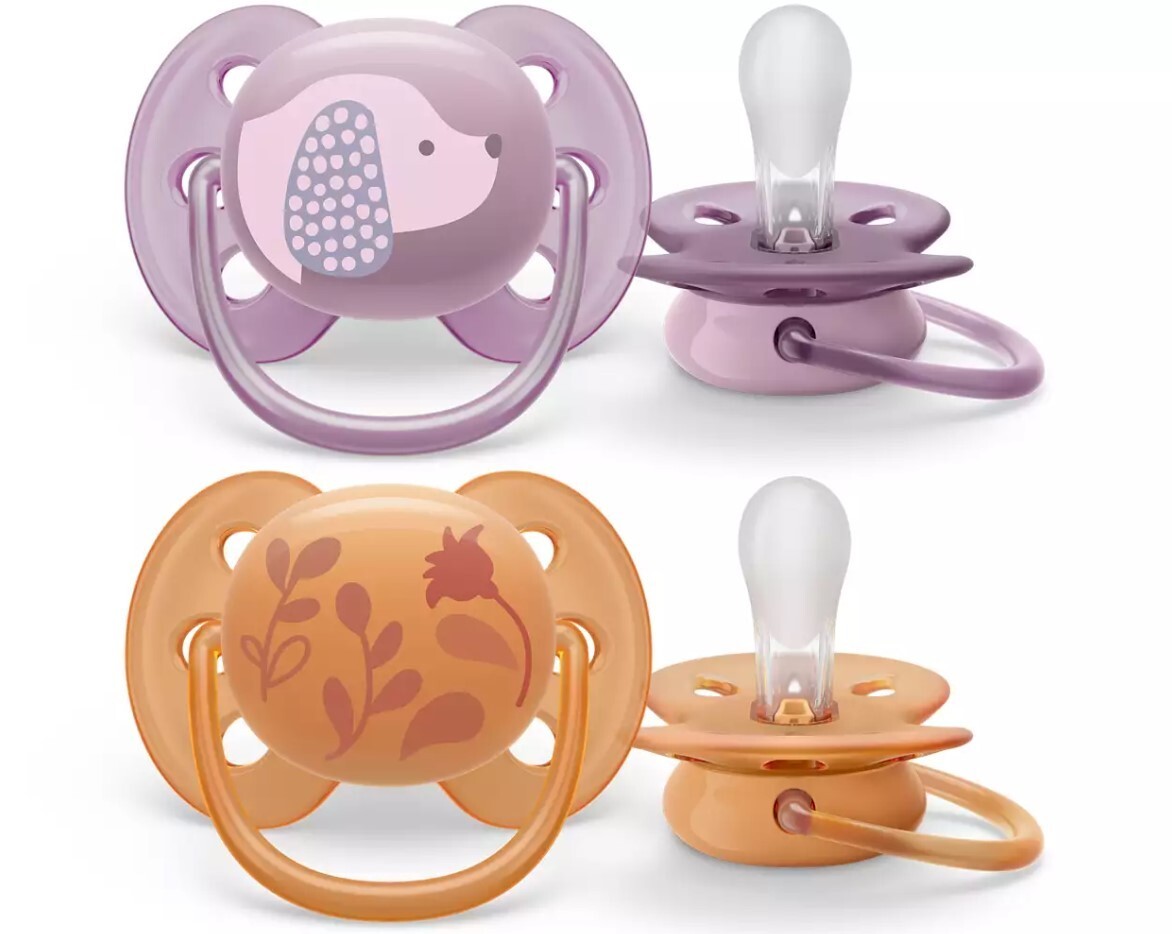 Philips Avent Ultra Yumuşak Emzik 6-18 Ay Kız - 2