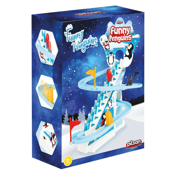 طيور البطريق بيلسان المضحكة 03-517 - 3