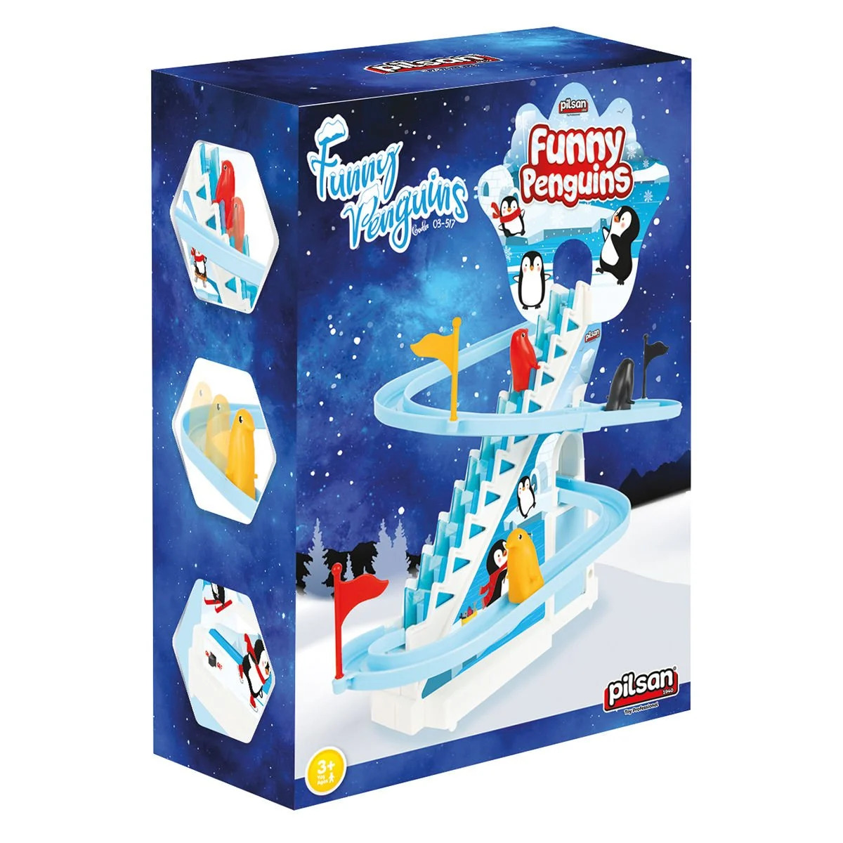 طيور البطريق بيلسان المضحكة 03-517 - 3