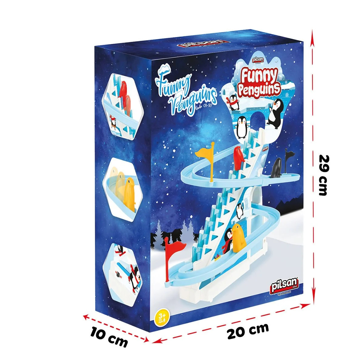 طيور البطريق بيلسان المضحكة 03-517 - 4