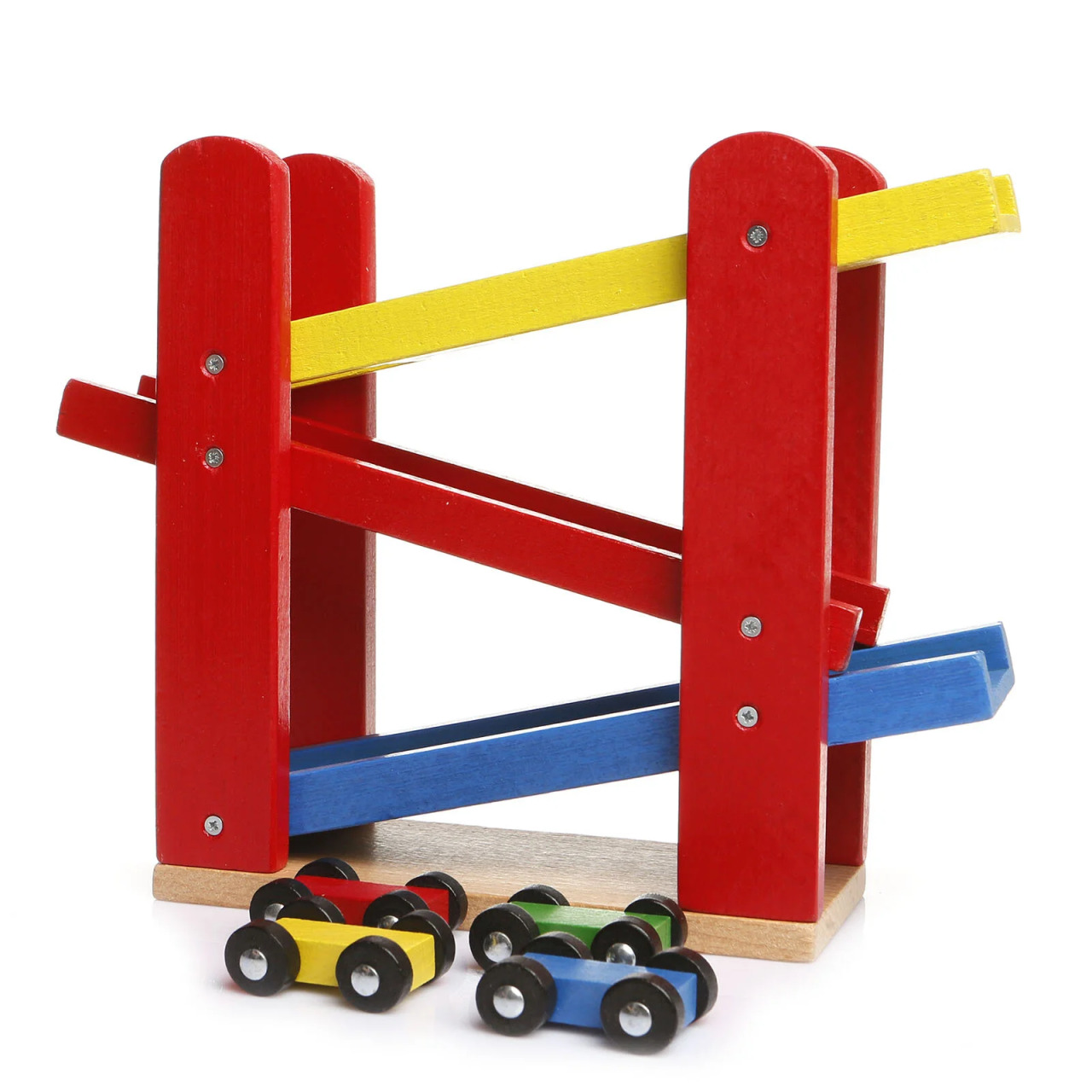 موقف سيارات خشبي من PlayWood يتسع لخمس سيارات 382 - 4