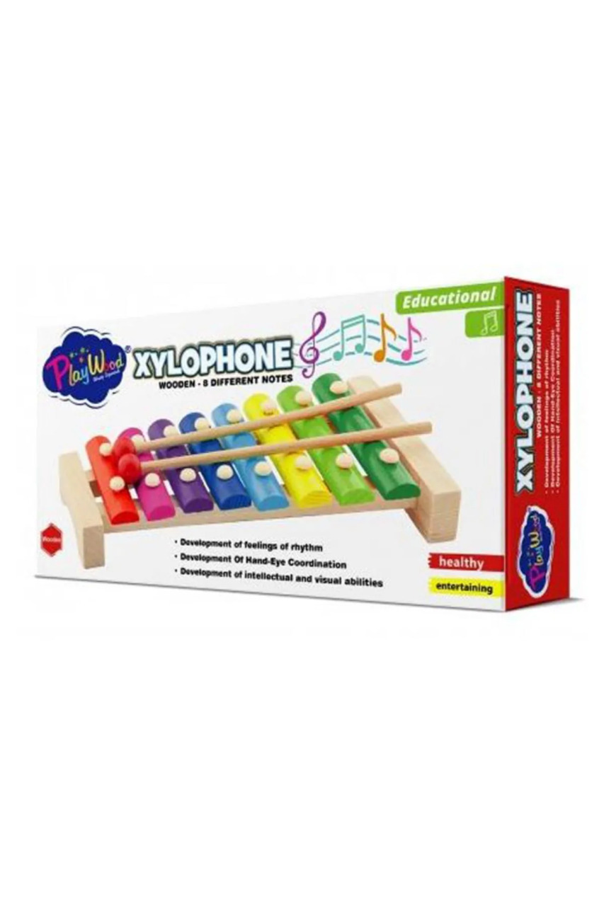 PlayWood Ahşap 8 Farklı Notalı Ksilofon 405 - 3