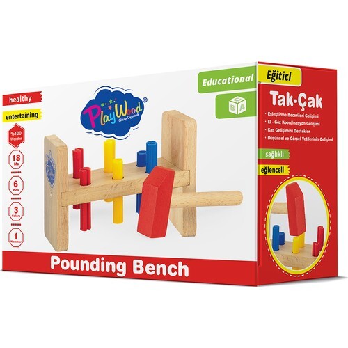 PlayWood Ahşap Tak Çak 307 - 4