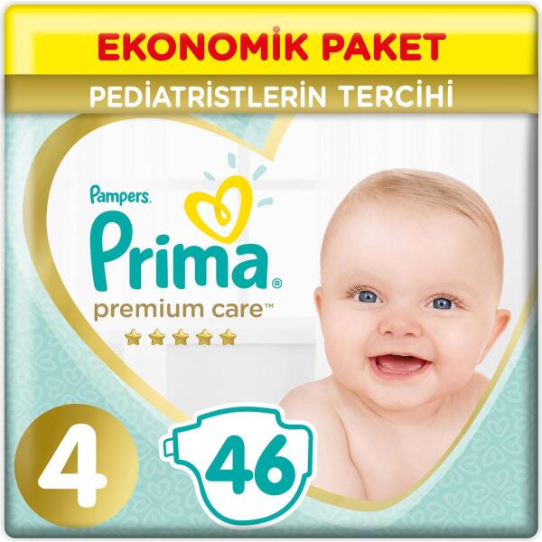 Prima Premium Care Eko Paket 4 Beden 46 Adet - Prima