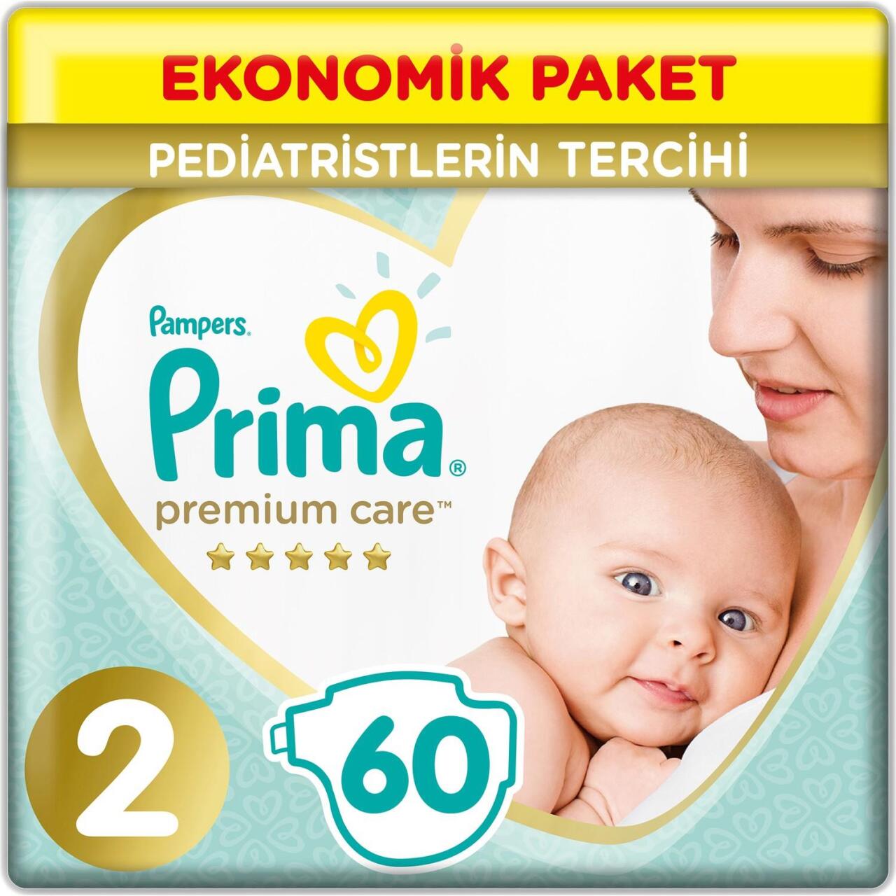 Prima Premium Care Eko Paket 2 Beden 60 Adet - 1