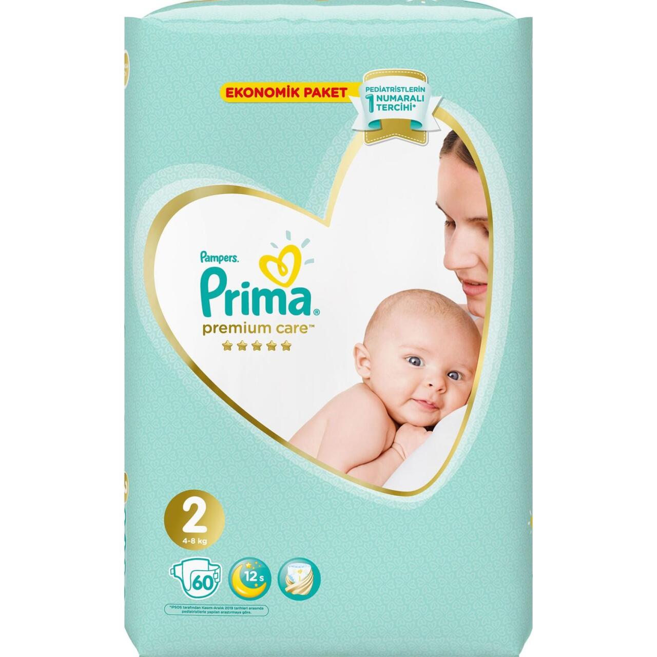 Prima Premium Care Eko Paket 2 Beden 60 Adet - 2