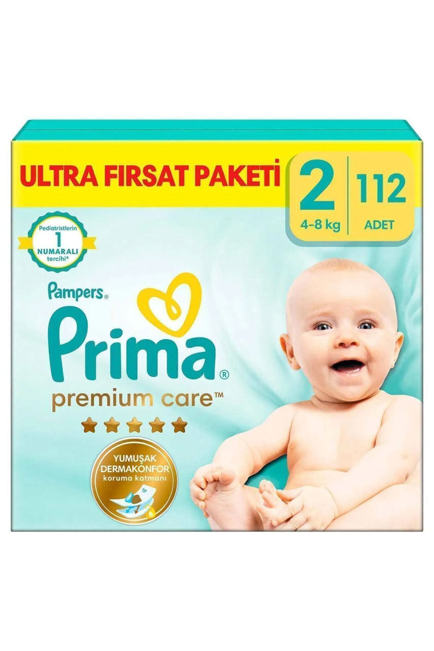 Prima Premium Care Fırsat Paketi 2 Beden 112 Adet - 1