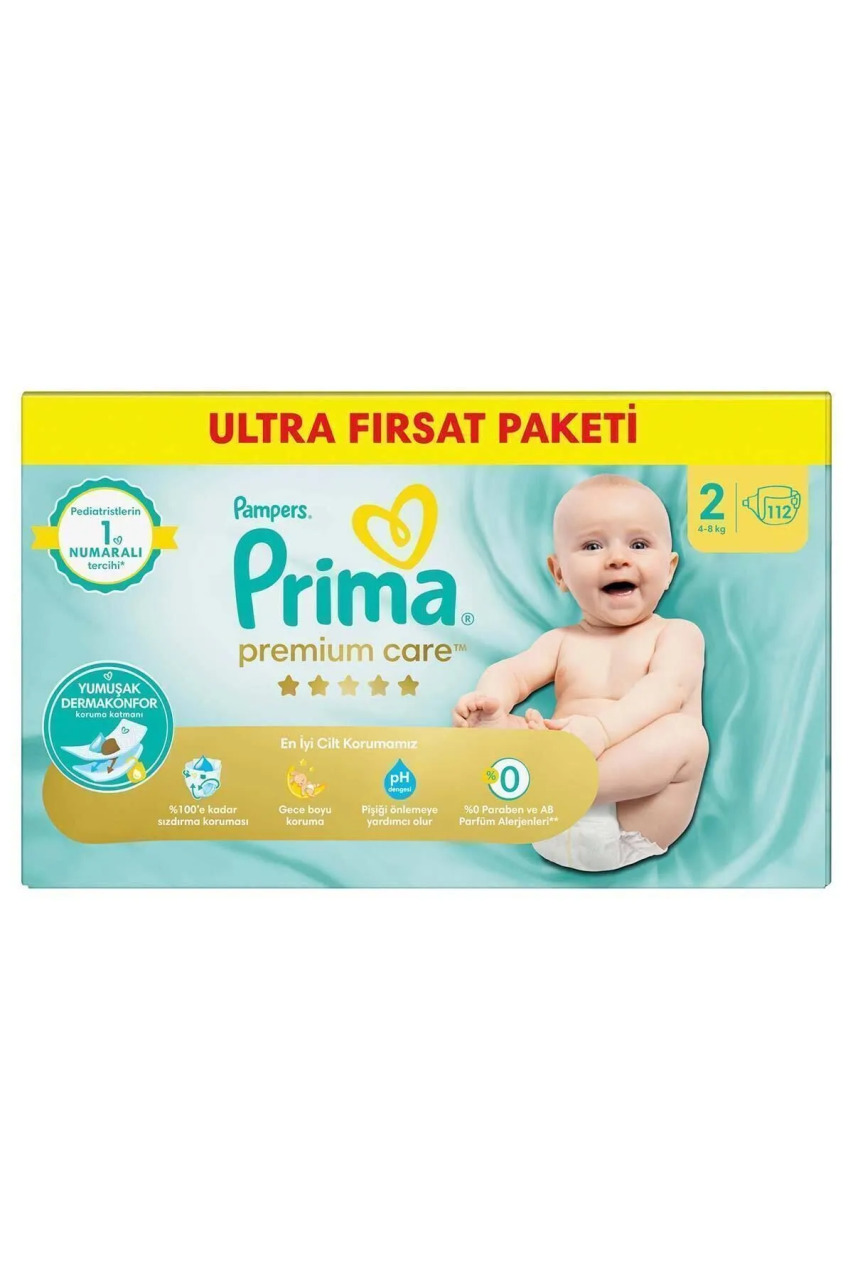 Prima Premium Care Fırsat Paketi 2 Beden 112 Adet - 2
