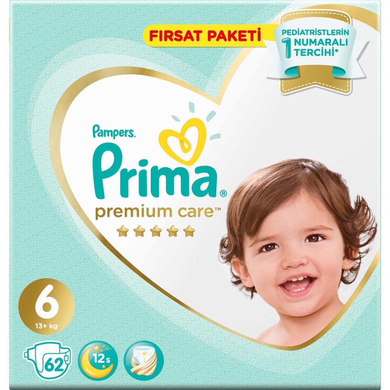 Prima Premium Care Fırsat Paketi 6 Beden 62 Adet - 1