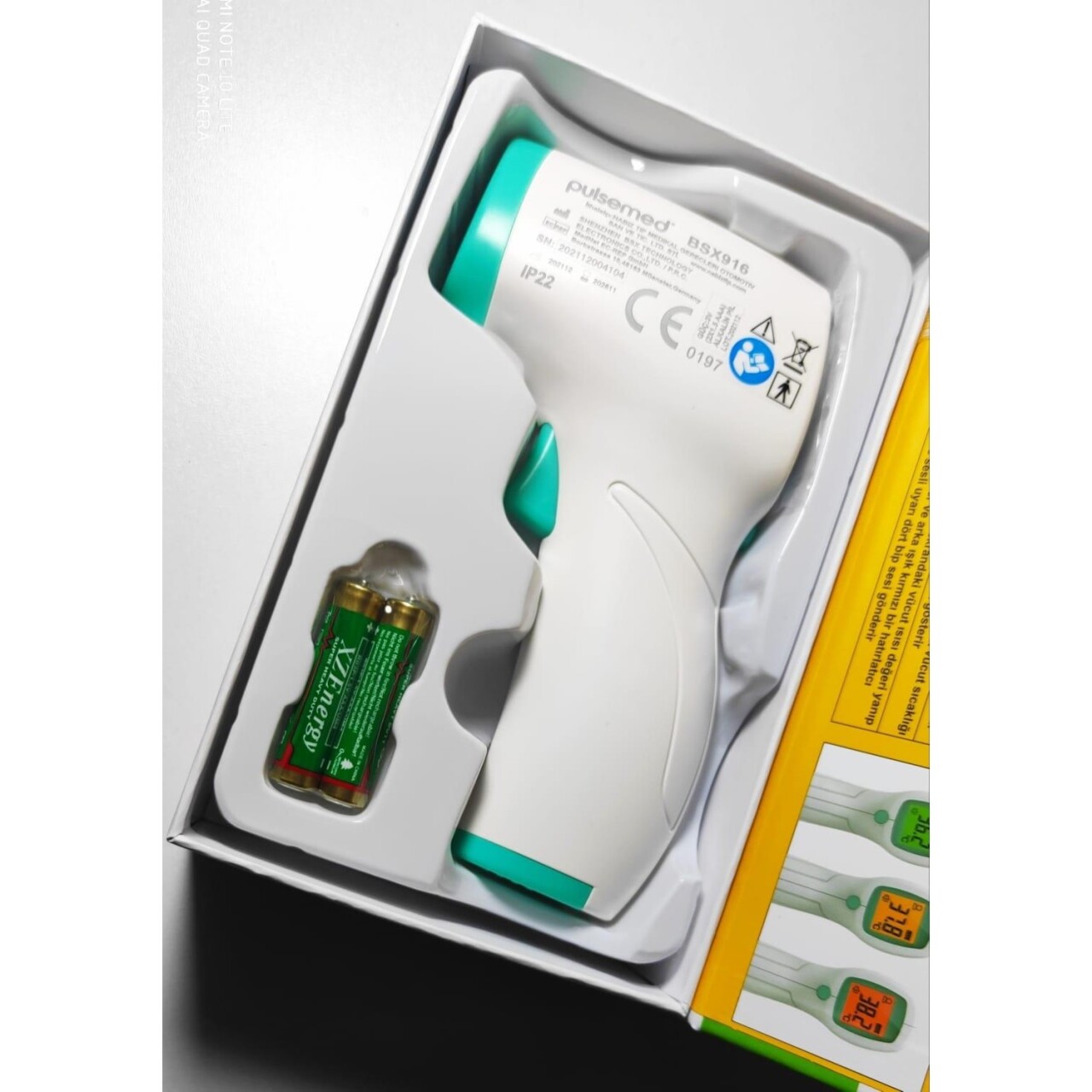 Pulsemed Temassız Ateş Ölçer - 2