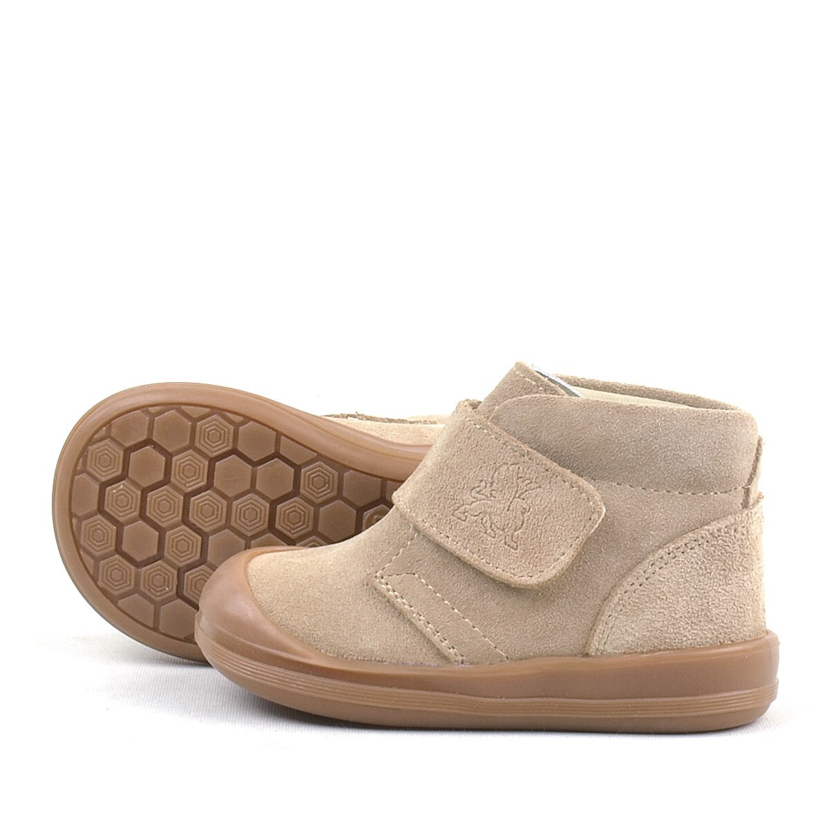 حذاء أطفال يوهو من الجلد الطبيعي للجنسين من راكر بلاس، مزود بشريط فيلكرو - 6