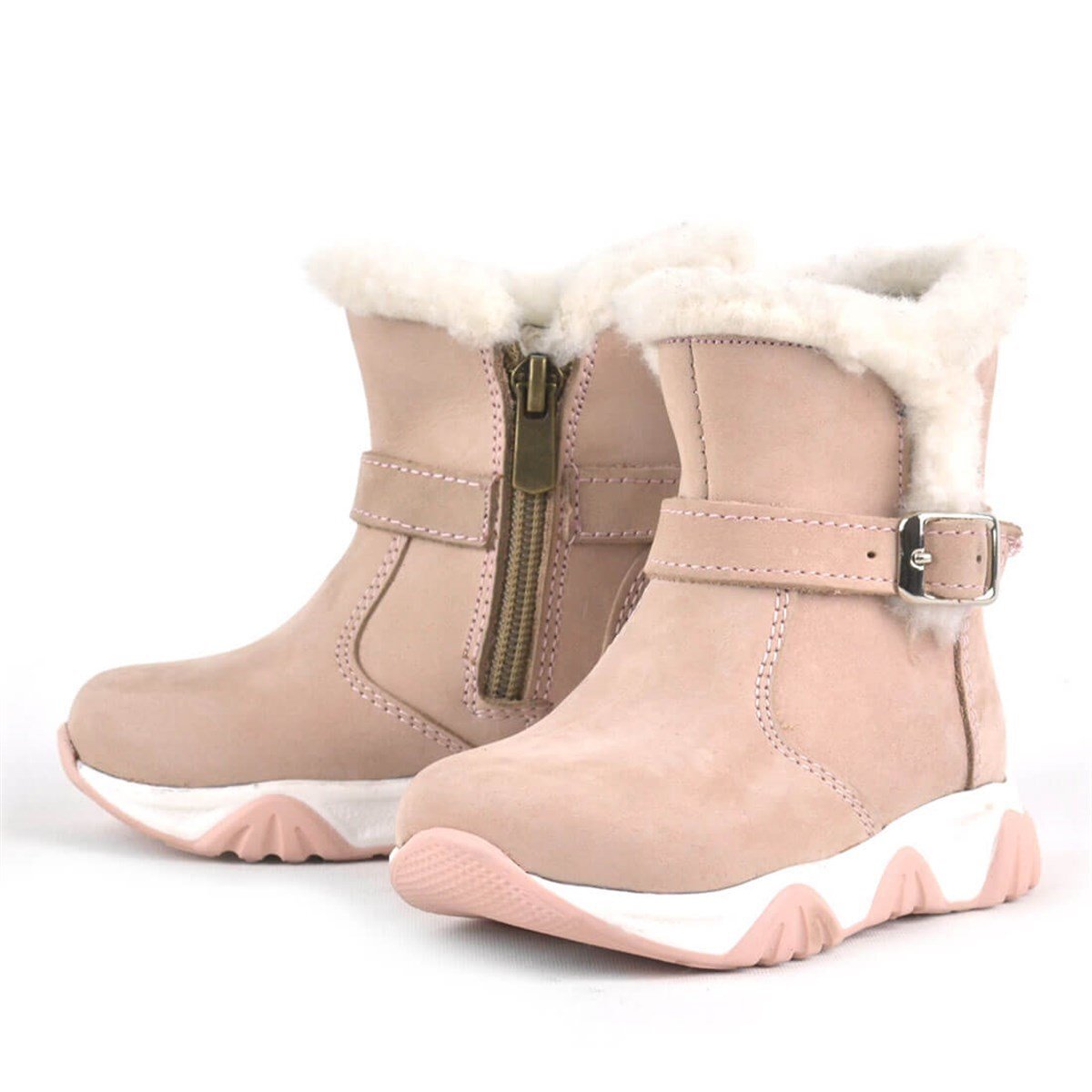 حذاء أطفال وردي فاتح من راكر بلاس - 3