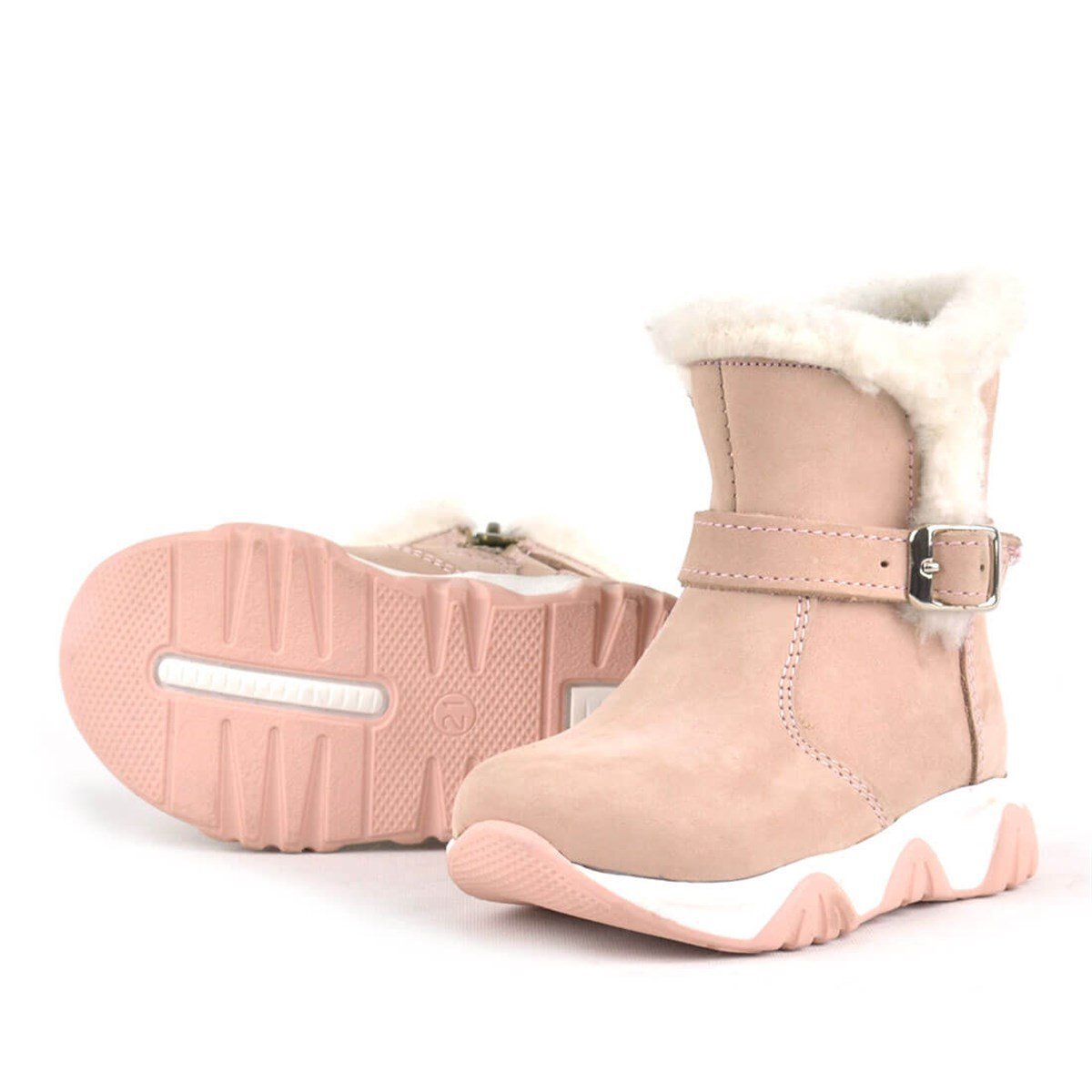 حذاء أطفال وردي فاتح من راكر بلاس - 4