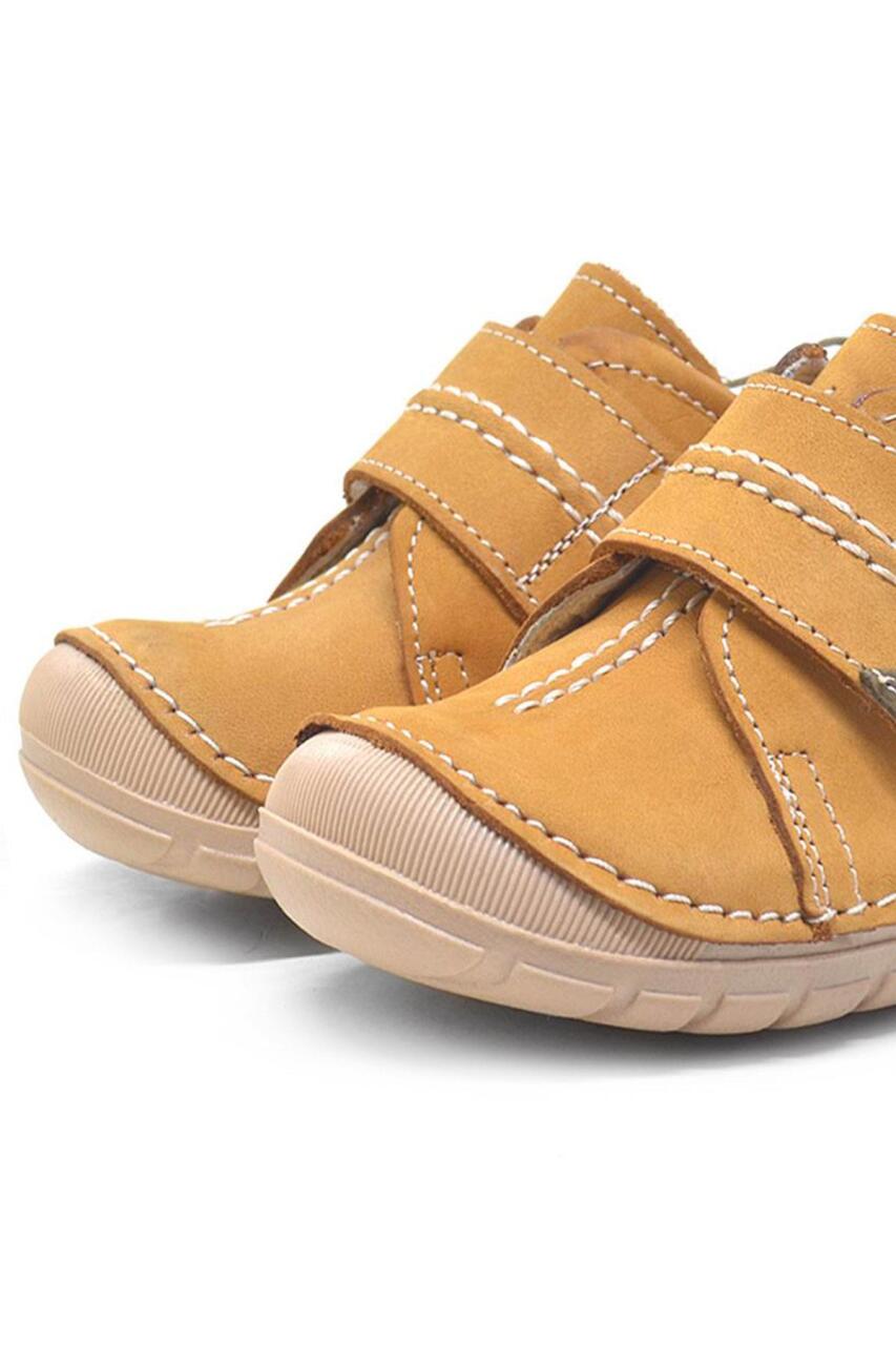 حذاء أطفال راكر بلاس بوباي من الجلد الطبيعي باللون البني من فيرست ستيب للجنسين - 5