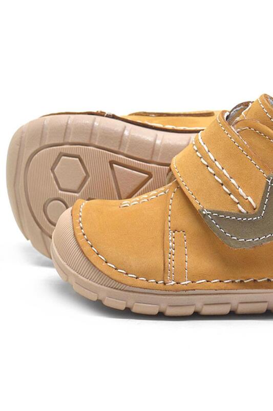 حذاء أطفال راكر بلاس بوباي من الجلد الطبيعي باللون البني من فيرست ستيب للجنسين - 6