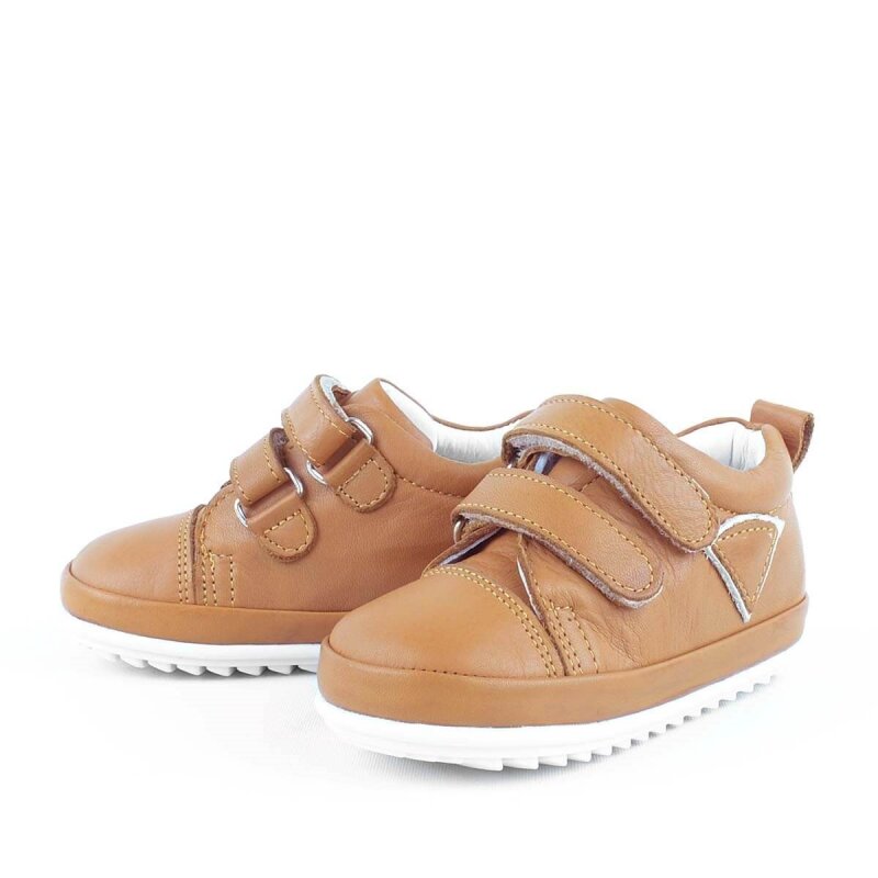 حذاء Rakerplus Scrat من الجلد الطبيعي باللون البني الفاتح - 5