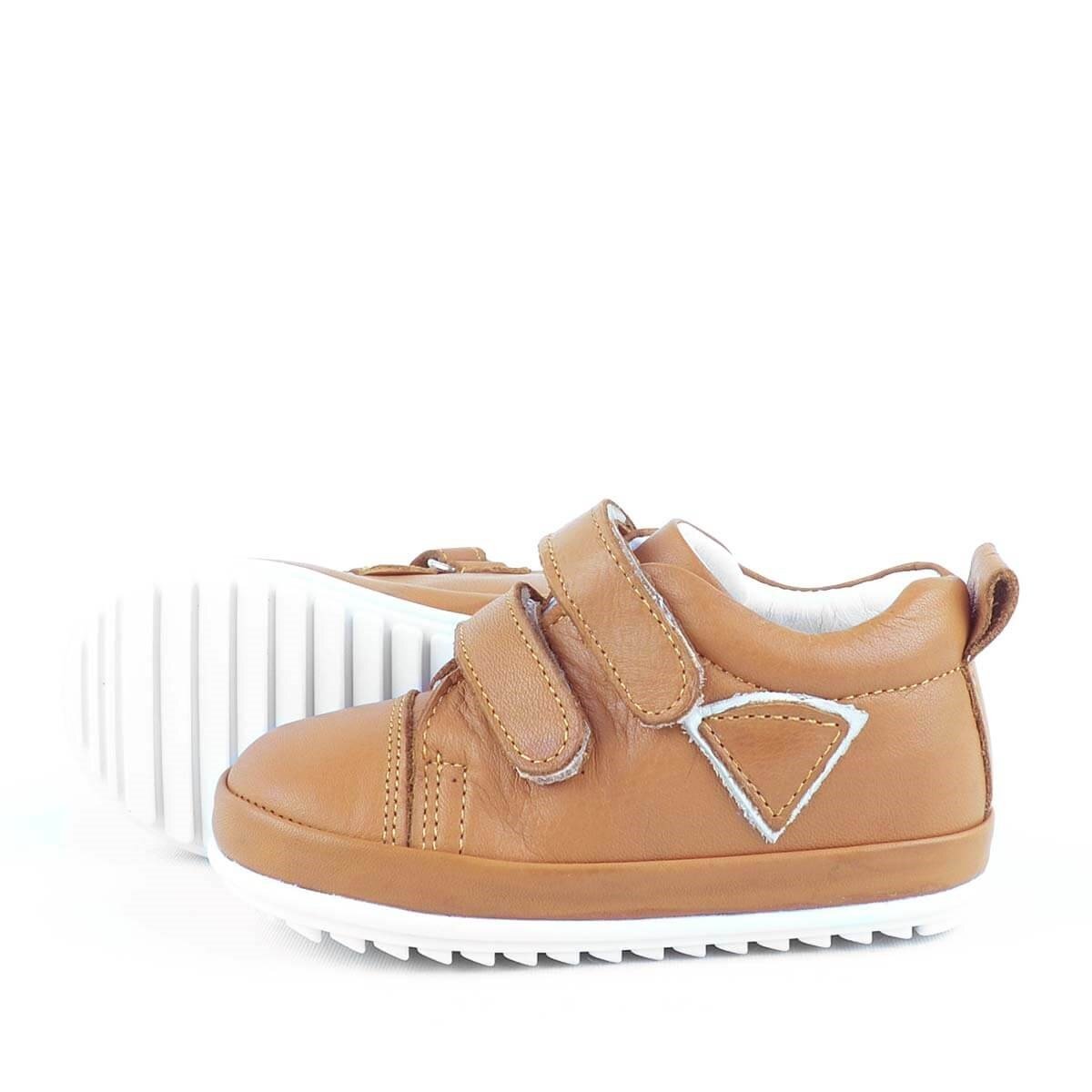 حذاء Rakerplus Scrat من الجلد الطبيعي باللون البني الفاتح - 6