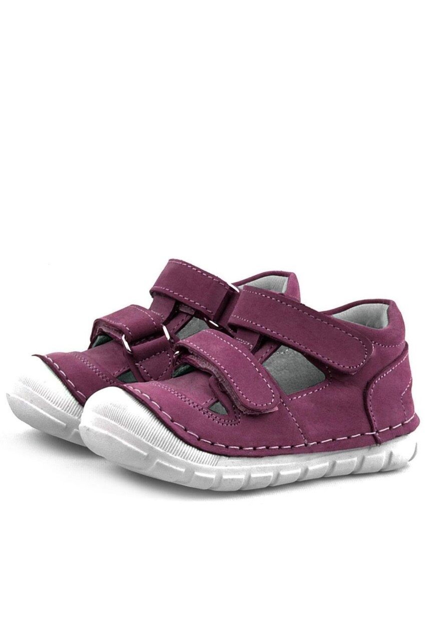 حذاء راكر بلس روبي المصنوع من الجلد الطبيعي باللون البنفسجي للصيف من فيرست ستيب - 3