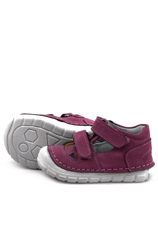 حذاء راكر بلس روبي المصنوع من الجلد الطبيعي باللون البنفسجي للصيف من فيرست ستيب - 4